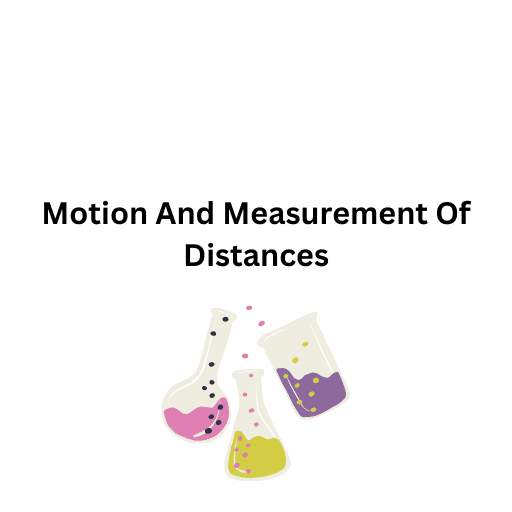 Motion And Measurement Of Distances